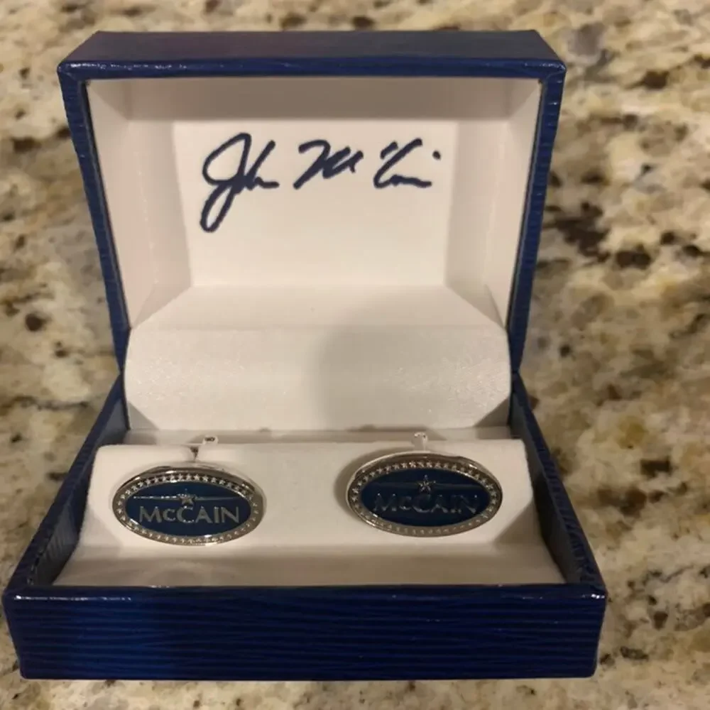 John McCain cufflinks